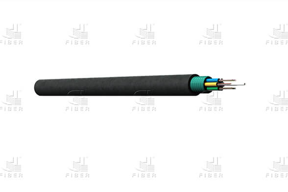 Cable de tubo suelto trenzado GYTS con cinta de acero