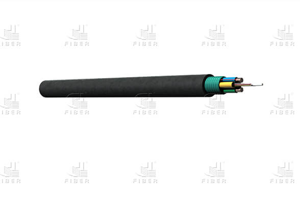 Cable de fibra híbrida Cable óptico compuesto autoportante