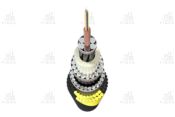 Cable de fibra óptica submarino serie HOUC-2