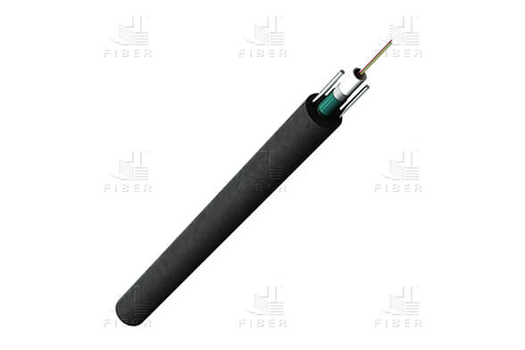 Cable blindado ligero de tubo uni-tubo aéreo para conductos exteriores GYXTW