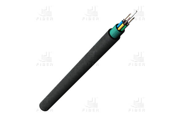 Cable de tubo suelto trenzado GYTS con cinta de acero