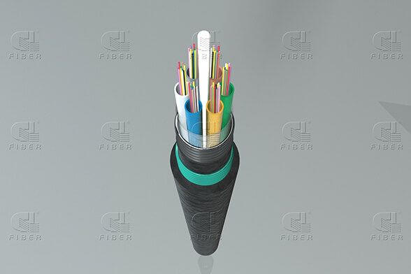 Cables de fibra óptica enterrados directamente (GYTA53)