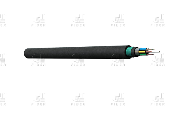 Cable de tubo suelto trenzado con cinta de acero (cubiertas dobles) (GYTY53)