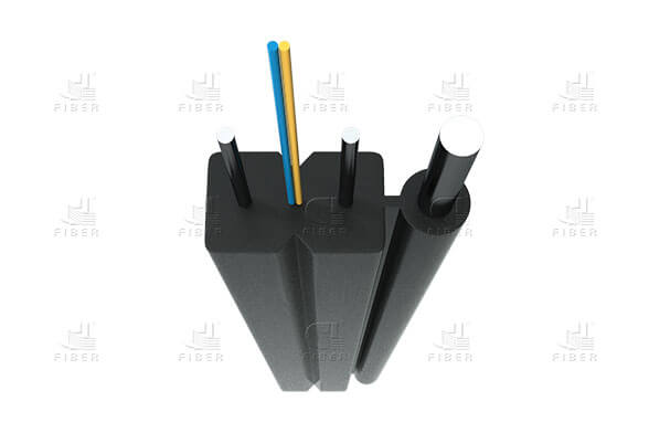 Cable de bajada FTTH para exteriores de 1-12 núcleos con chaqueta LSZH