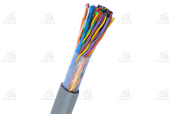 HSYV Multi Pairs 24AWG Bare Copper Indoor Telephone Cable