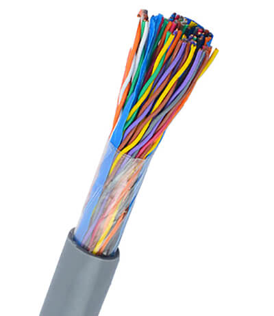 HSYV Multi Pairs 24AWG Bare Copper Indoor Telephone Cable